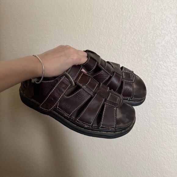 Dr. Martens Men's Brown Sandals - Picture 1 of 6